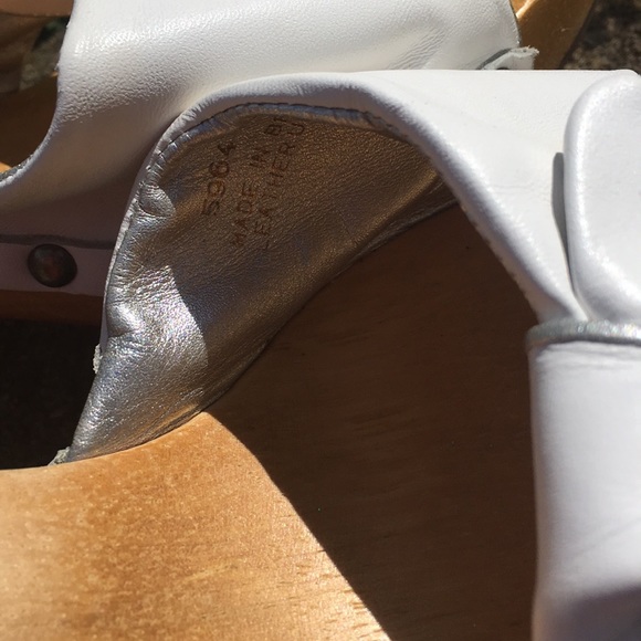 White Bebe Sandals - Picture 5 of 8